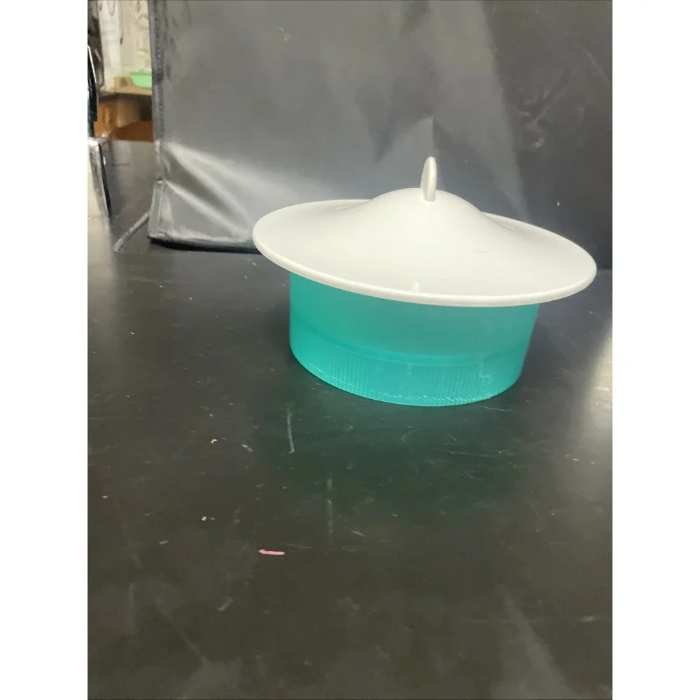 TUPPERWARE‎ Vtg MICROWAVE SAFE PRELUDIO ACRYLIC Green Dip Bowl 2876